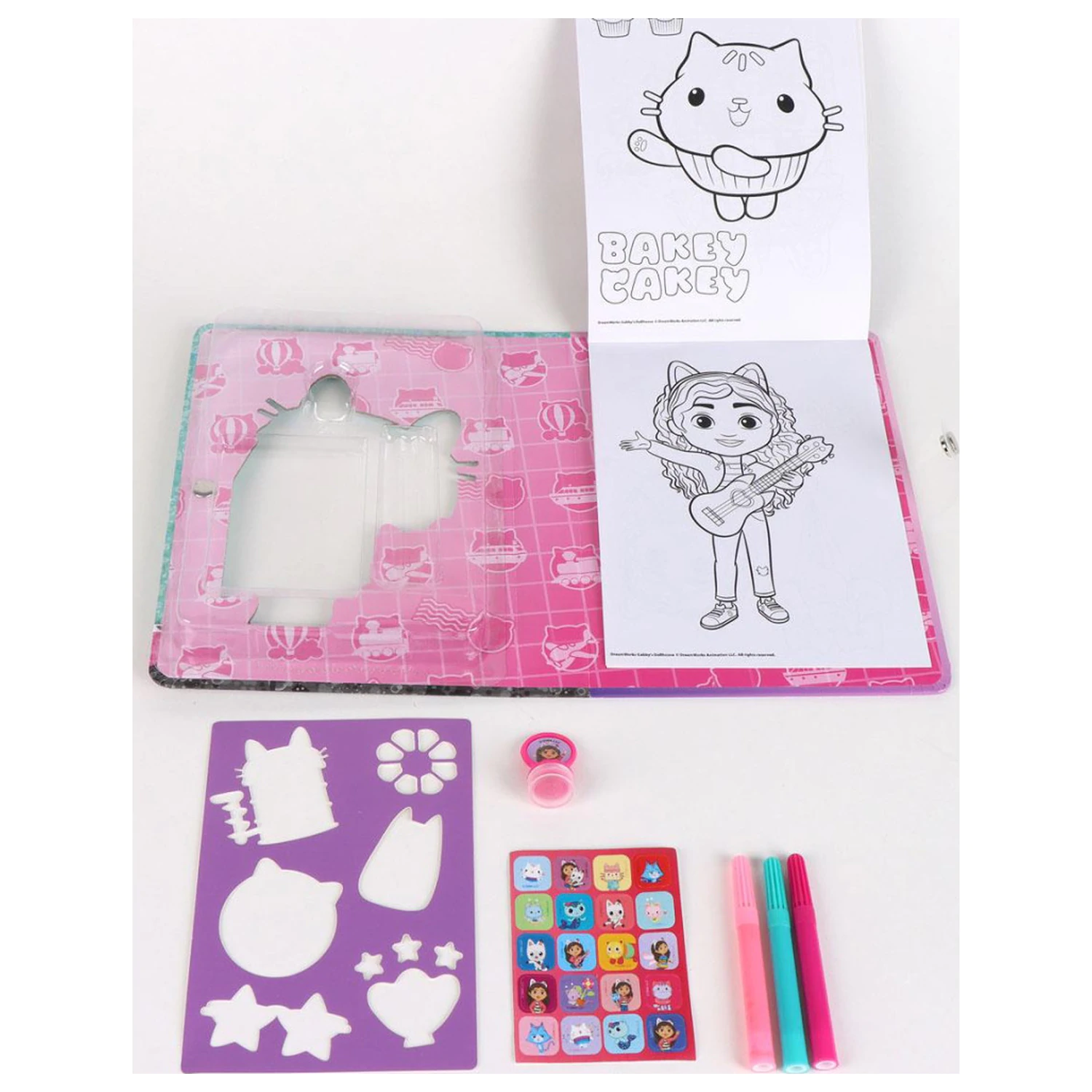 Gabi's Dollhouse Funny Bojanka Set s predloškom fotografija proizvoda
