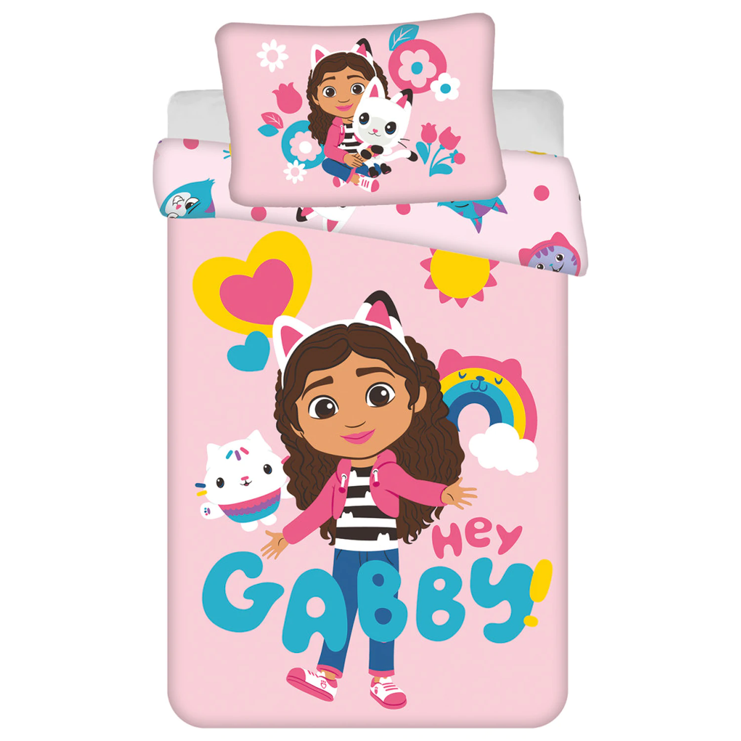 Gabi's Dollhouse Hey kid, navlaka za poplun za vrtić fotografija proizvoda