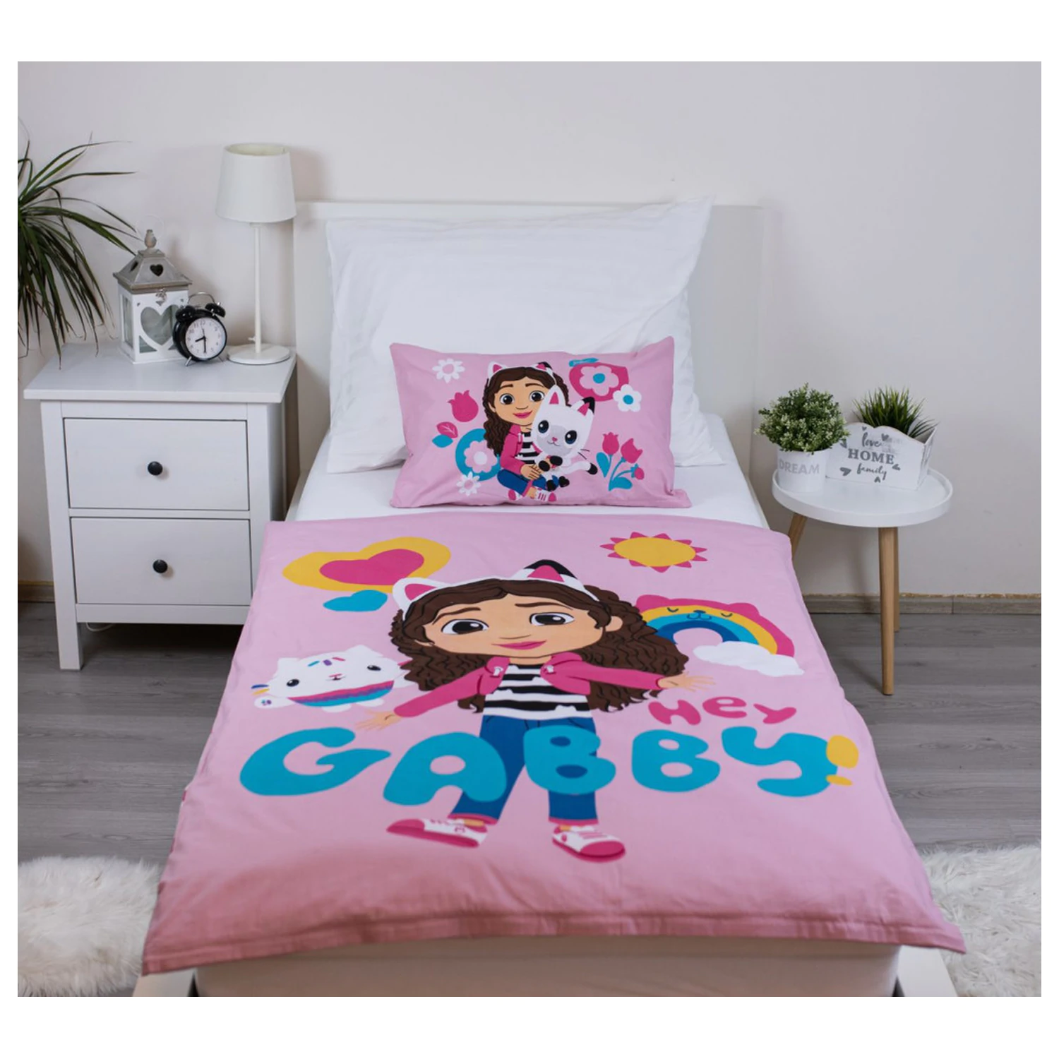 Gabi's Dollhouse Hey kid, navlaka za poplun za vrtić fotografija proizvoda