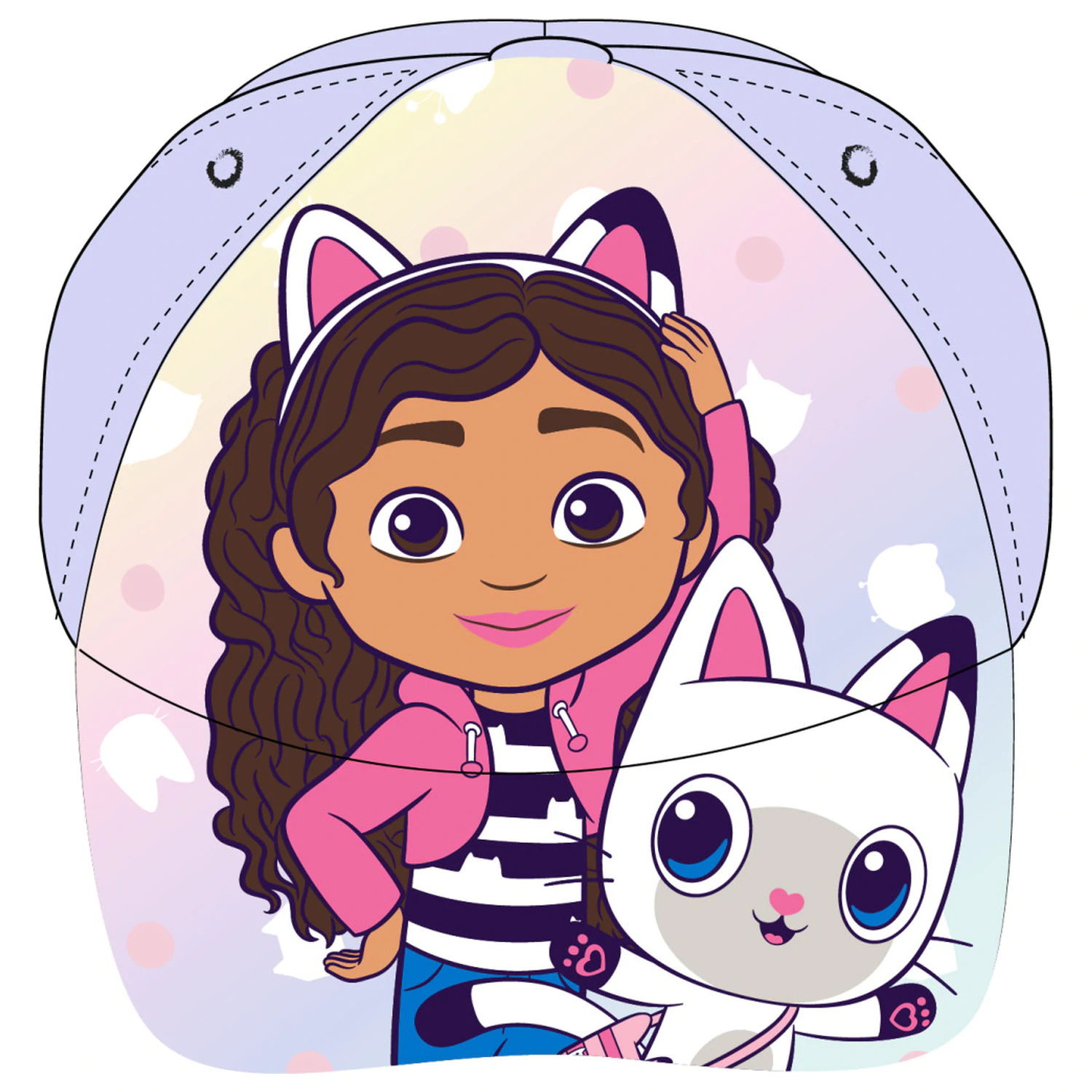 Gabi's Dollhouse Kitty Kids Baseball kapa 54 cm fotografija proizvoda