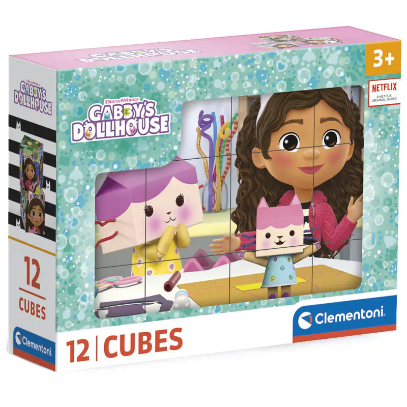 Gabbys Dollhouse kocka puzzle 12 komada fotografija proizvoda