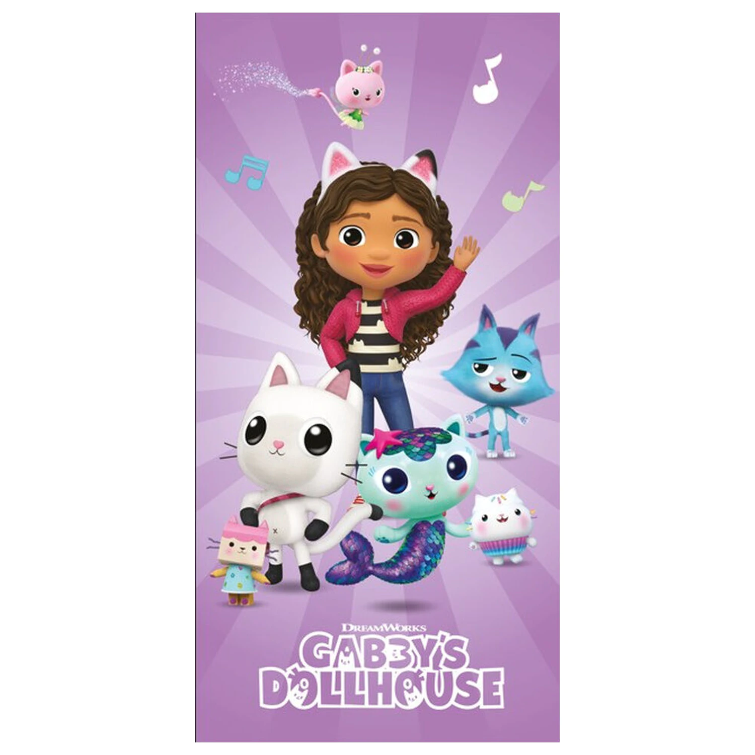 Gabbys Dollhouse ručnik za plažu od mikrofibre fotografija proizvoda