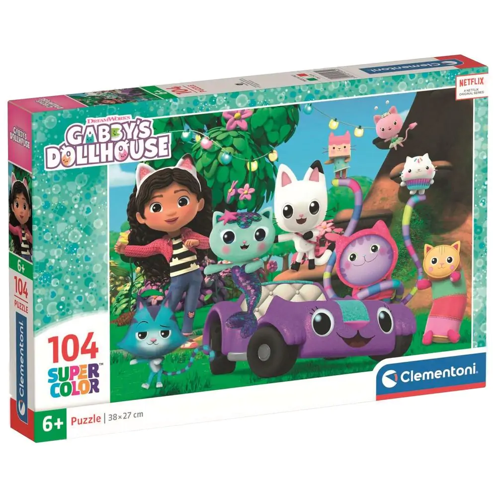 Gabbys Dollshouse puzzle 104 komada fotografija proizvoda