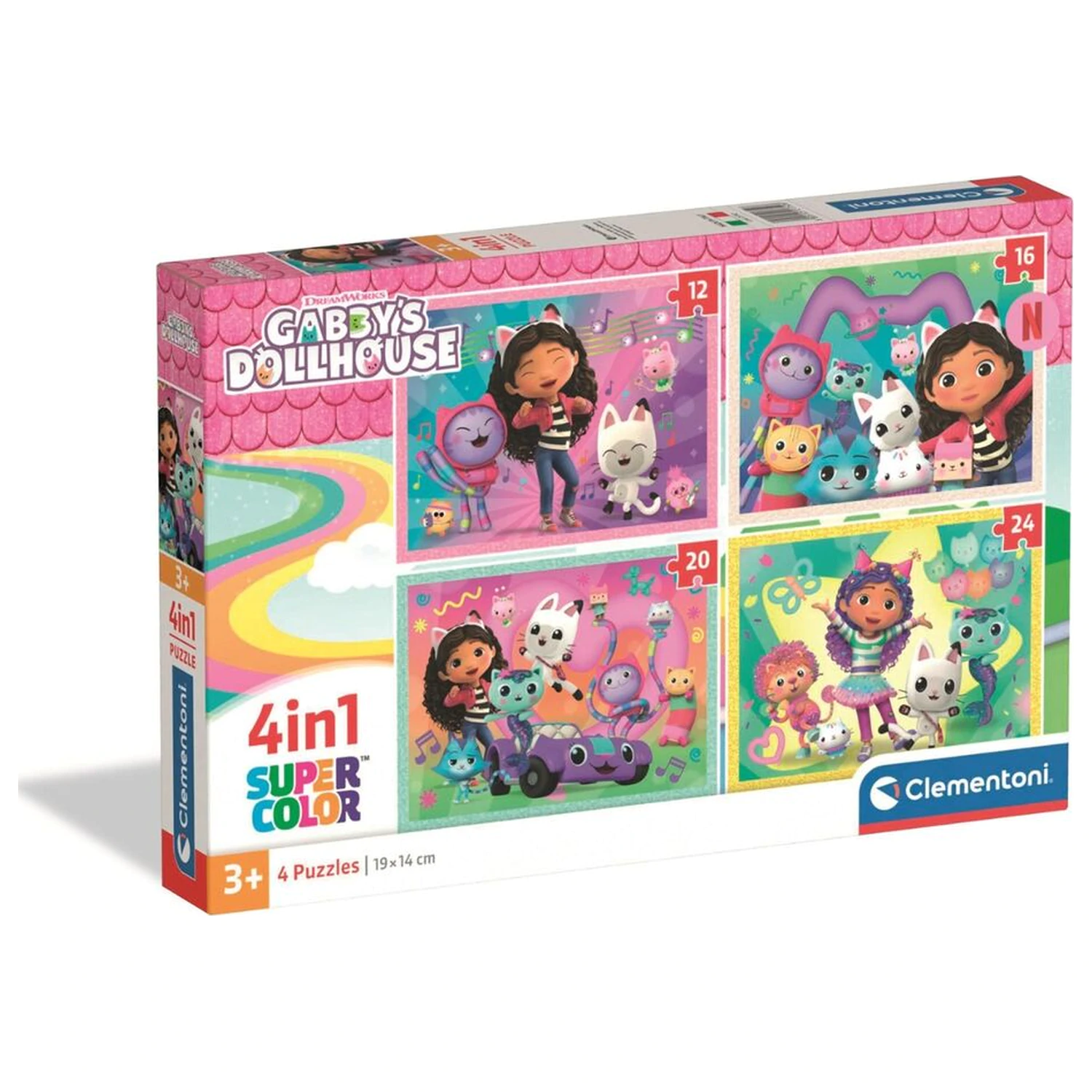 Gabbys Dollhouse puzzle 12-16-20-24 komada fotografija proizvoda