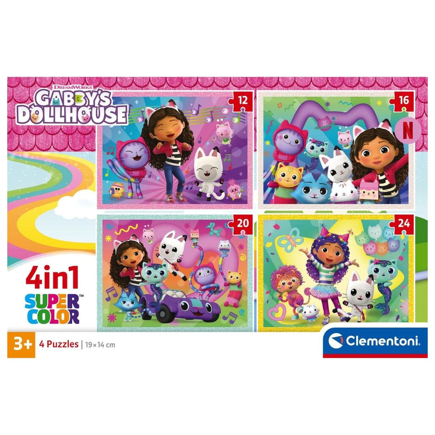 Gabbys Dollhouse puzzle 12-16-20-24 komada fotografija proizvoda