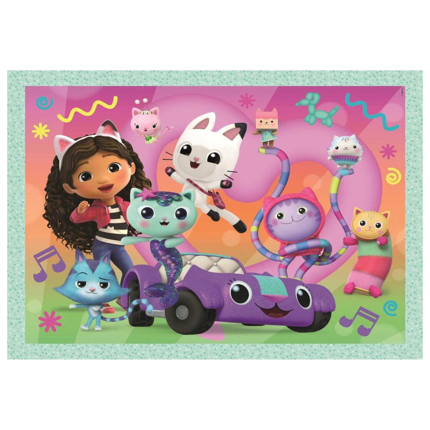 Gabbys Dollhouse puzzle 12-16-20-24 komada fotografija proizvoda