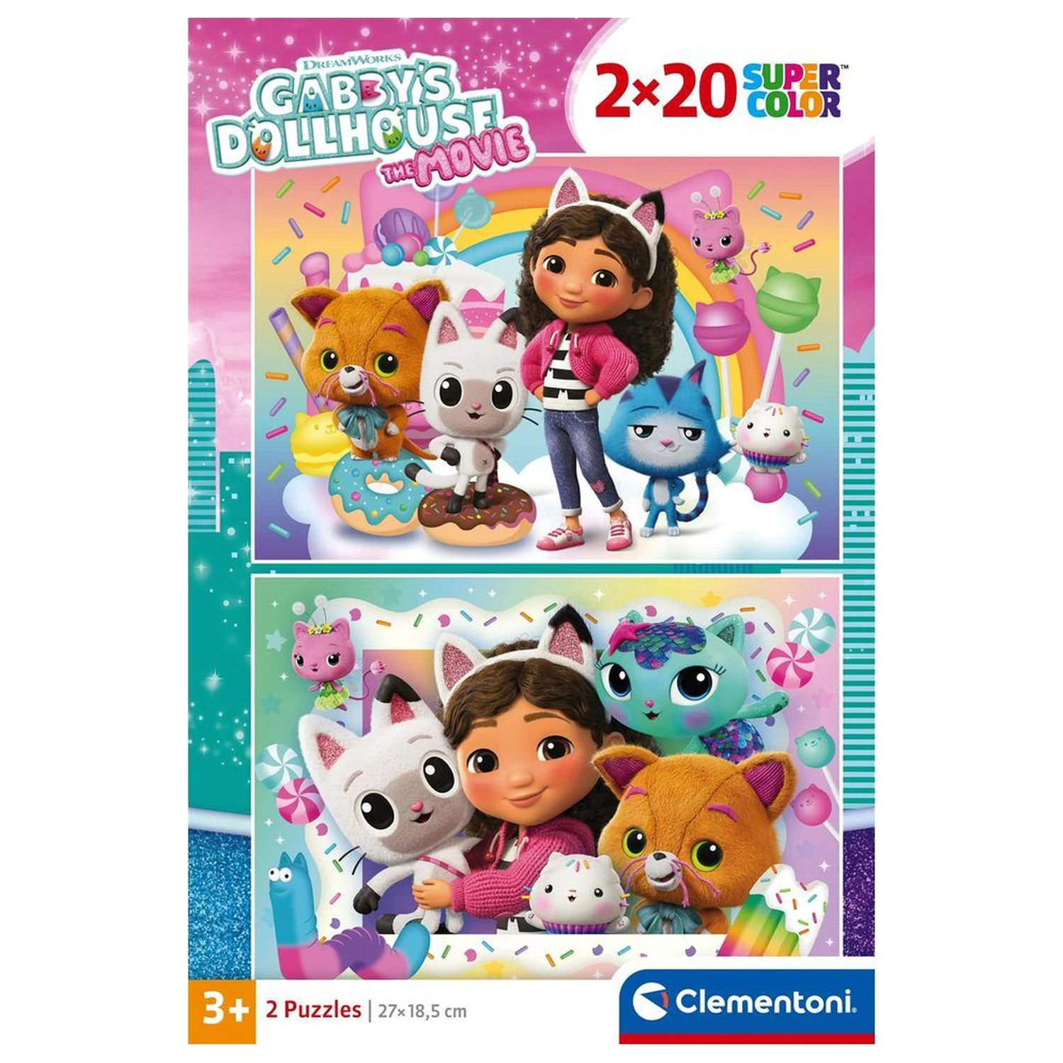 Gabbys Dollhouse slagalica 2x20 komada fotografija proizvoda