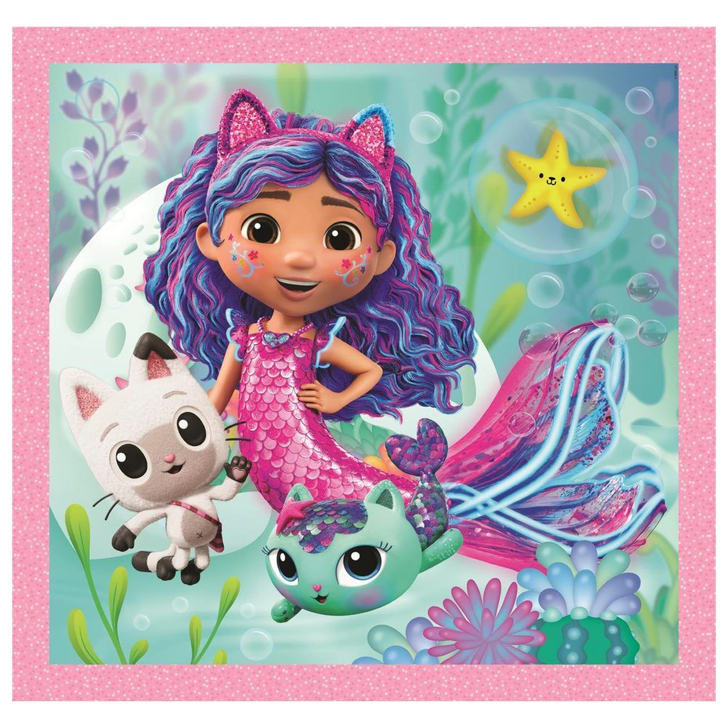 Gabbys Dollhouse puzzle 3x48 komada fotografija proizvoda