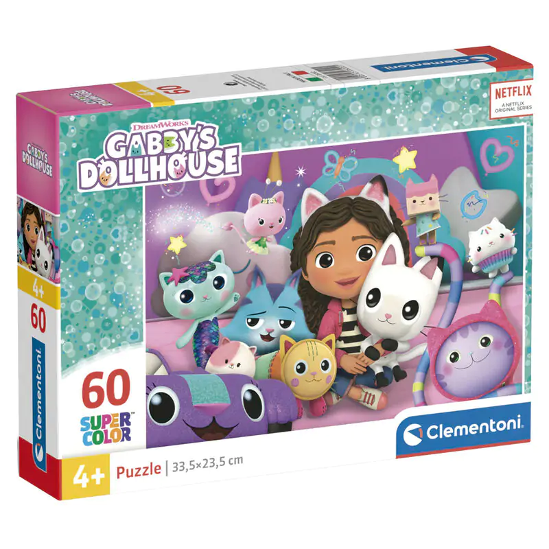 Gabbys Dollhouse puzzle 60 kom fotografija proizvoda