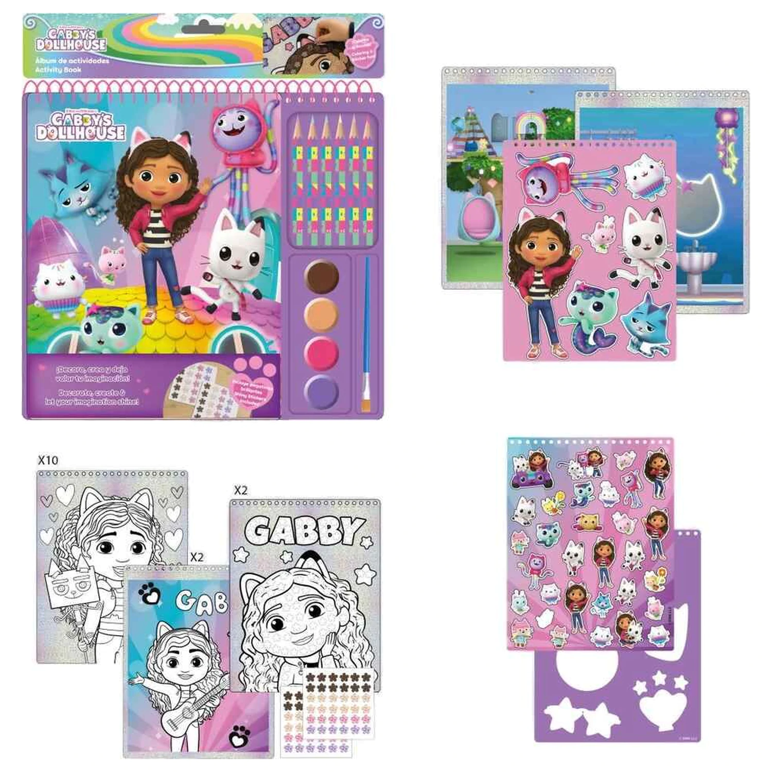 Gabby's Dollhouse bojanka s aktivnostima fotografija proizvoda