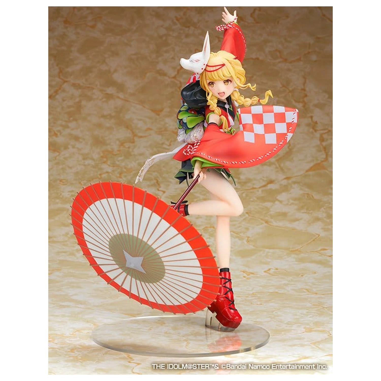 Gakuen The Idolmaster PVC Figura 1/7 Kotone Fujita Kamurogiku Ver. 27 cm fotografija proizvoda