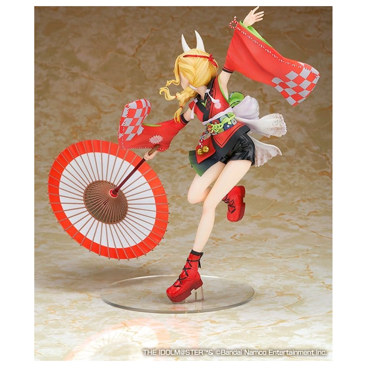 Gakuen The Idolmaster PVC Figura 1/7 Kotone Fujita Kamurogiku Ver. 27 cm fotografija proizvoda