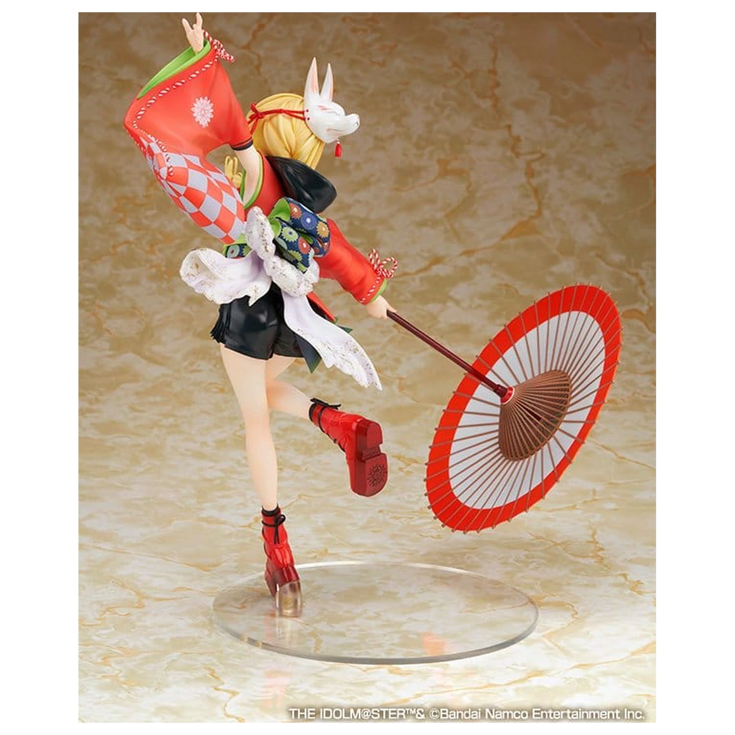Gakuen The Idolmaster PVC Figura 1/7 Kotone Fujita Kamurogiku Ver. 27 cm fotografija proizvoda