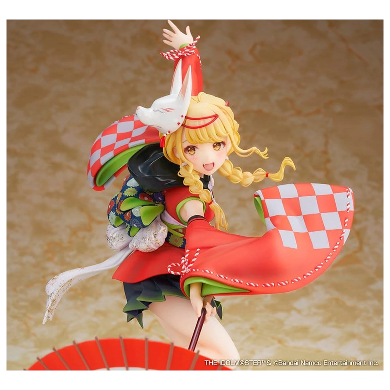 Gakuen The Idolmaster PVC Figura 1/7 Kotone Fujita Kamurogiku Ver. 27 cm fotografija proizvoda