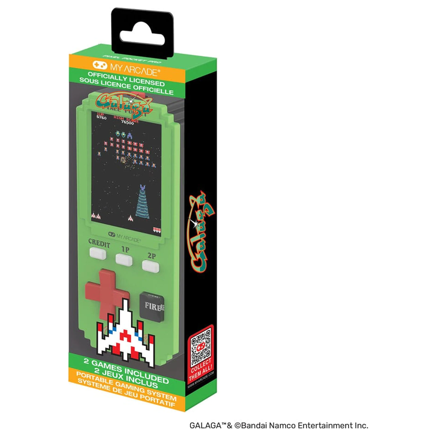 Galaga Prijenosni sustav za igranje Pixel Pocket Pro fotografija proizvoda