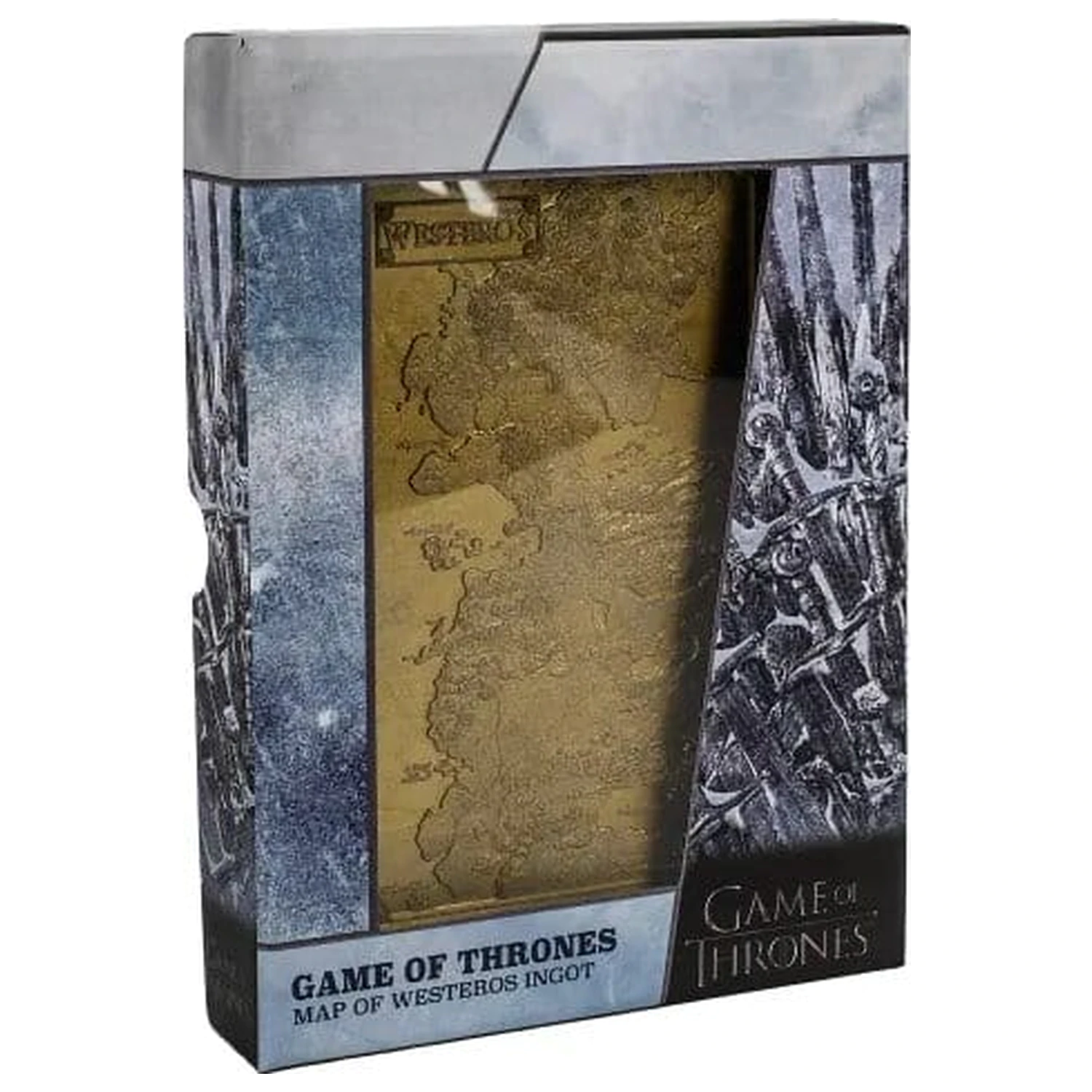Game of Thrones ingotom Karta Westerosa fotografija proizvoda