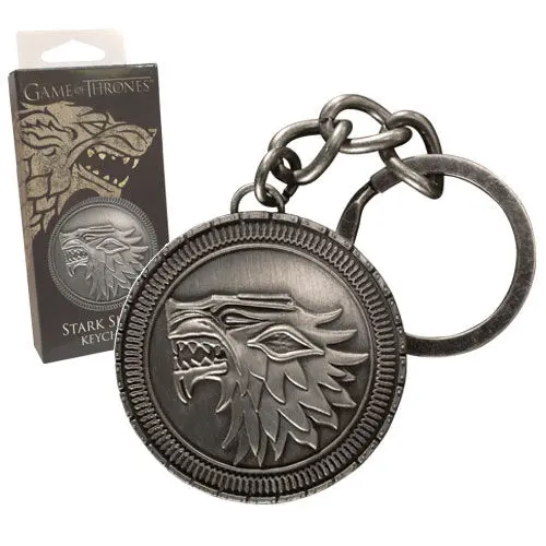 Game of Thrones Stark Štit privjesak za ključeve fotografija proizvoda
