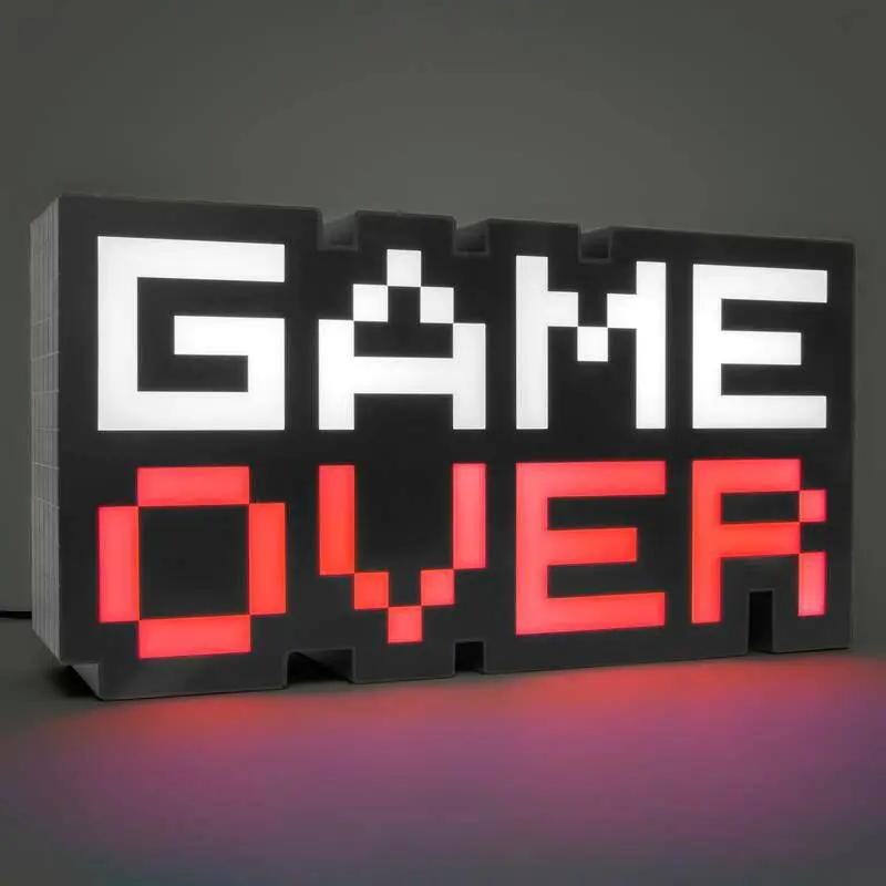 Game Over Svjetlo 8-BIT 30 cm fotografija proizvoda