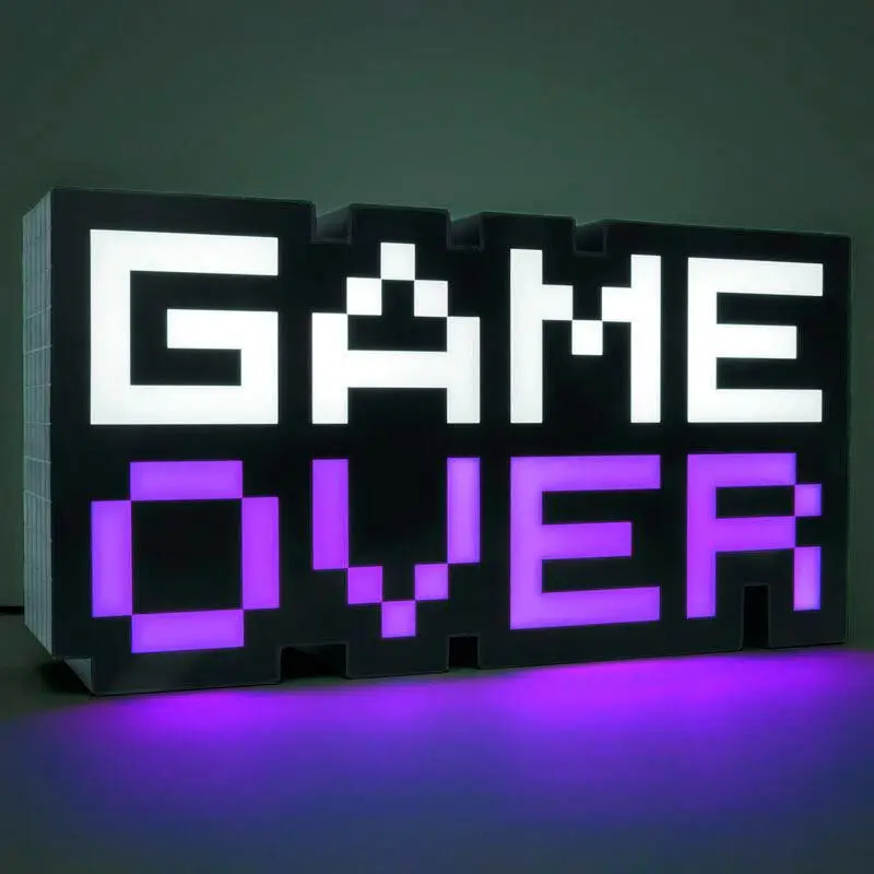 Game Over Svjetlo 8-BIT 30 cm fotografija proizvoda