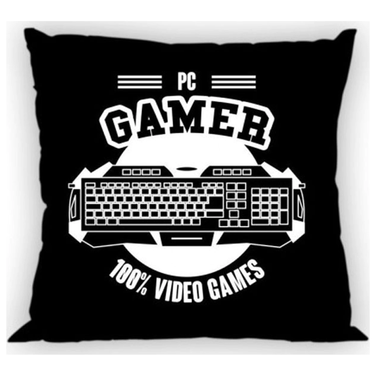Gamer crna jastučnica fotografija proizvoda