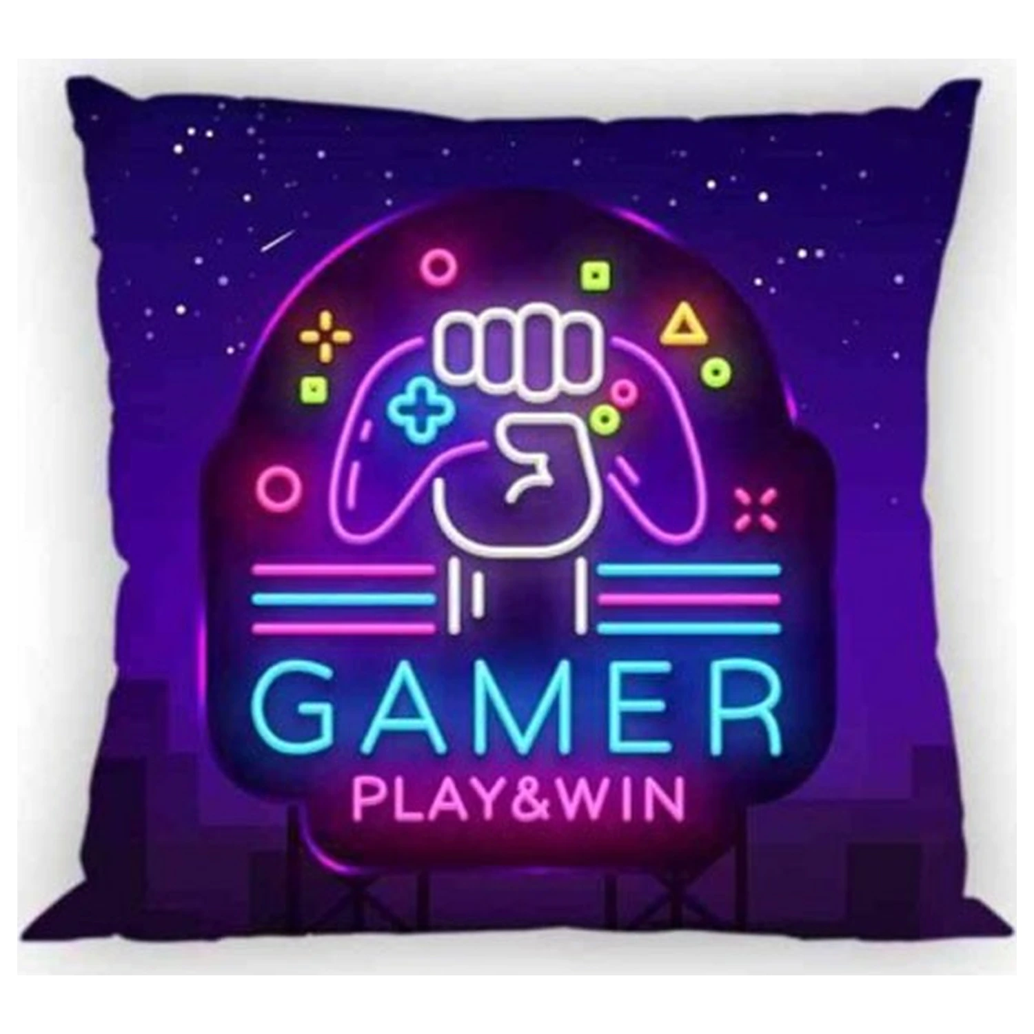 Gamer Neon jastučnica fotografija proizvoda