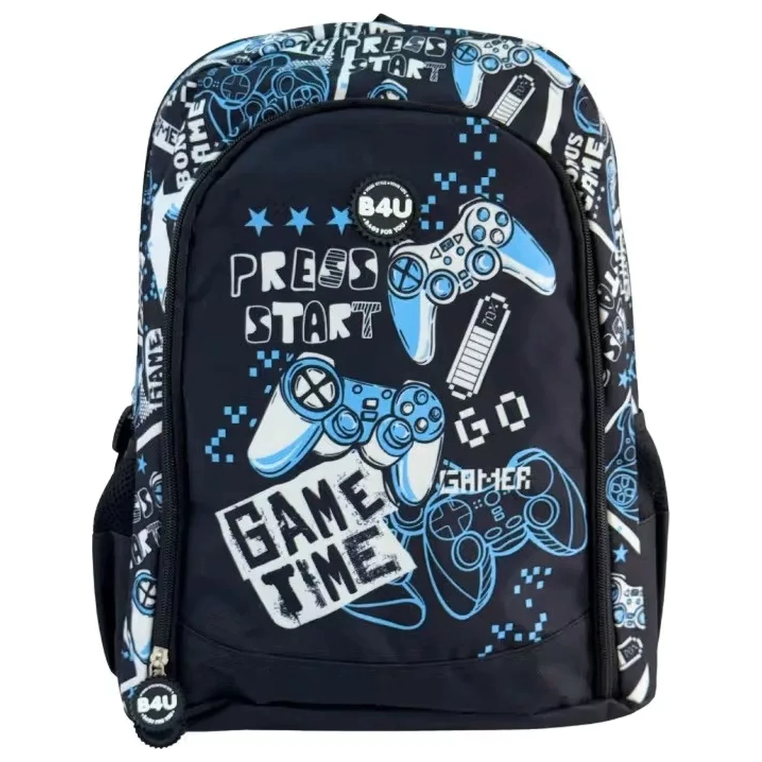 Gamer Press Start Školska Torba, Torba 43 cm fotografija proizvoda