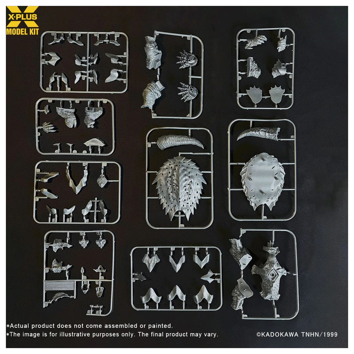 Gamera 3: Revenge of Iris Plastični komplet modela 1/700 Gamera (1999) 12 cm fotografija proizvoda