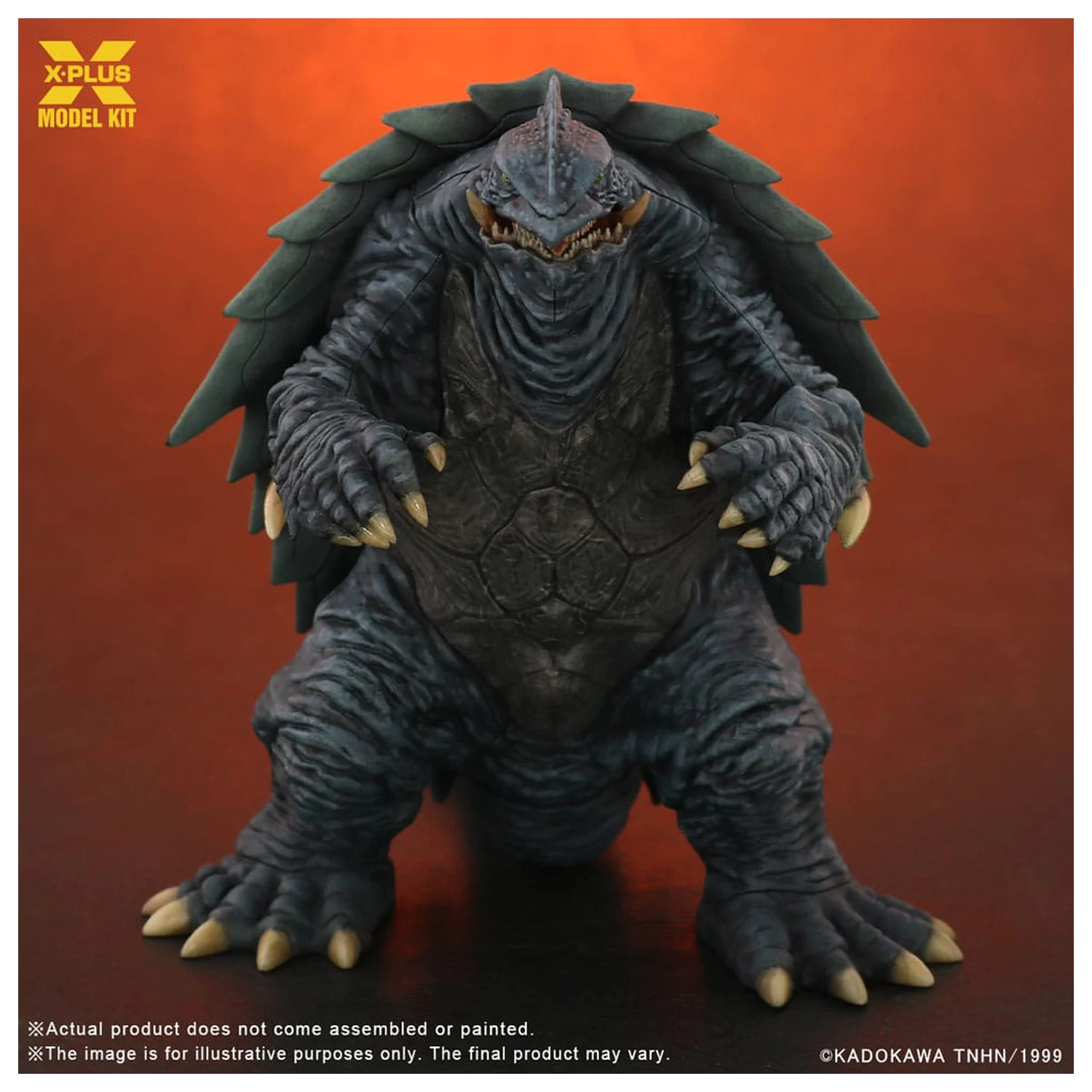 Gamera 3: Revenge of Iris Plastični komplet modela 1/700 Gamera (1999) 12 cm fotografija proizvoda