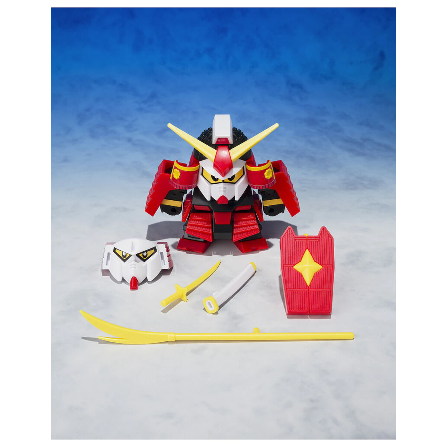 Ganso SD Gundam World Musha Gundam figura 8 cm fotografija proizvoda