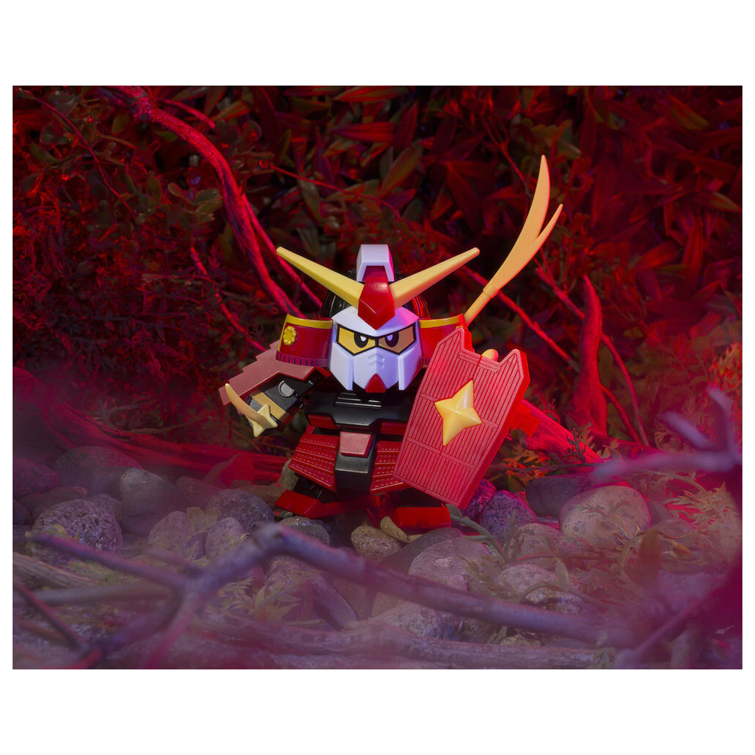 Ganso SD Gundam World Musha Gundam figura 8 cm fotografija proizvoda