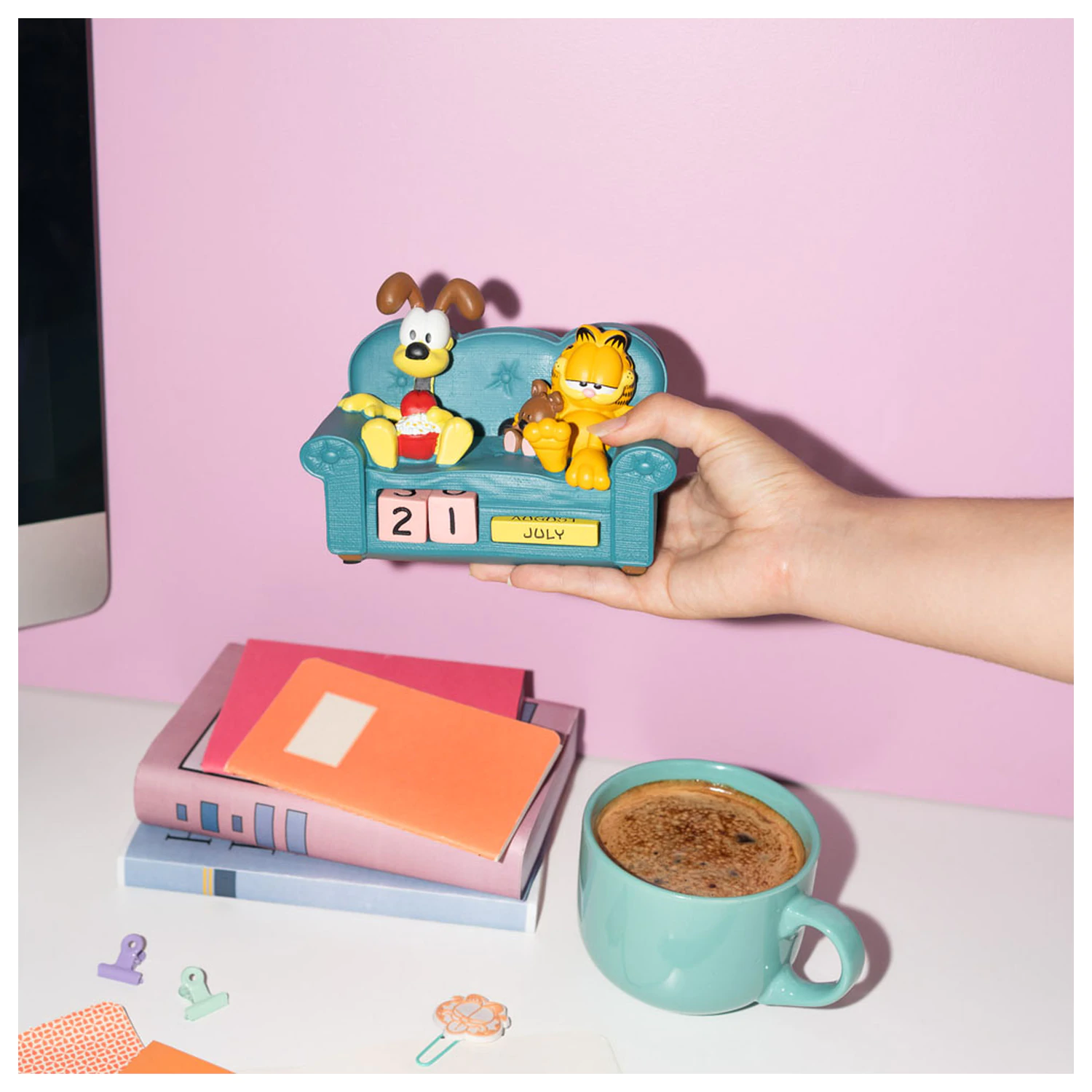 Garfield 3D vječni kalendar fotografija proizvoda