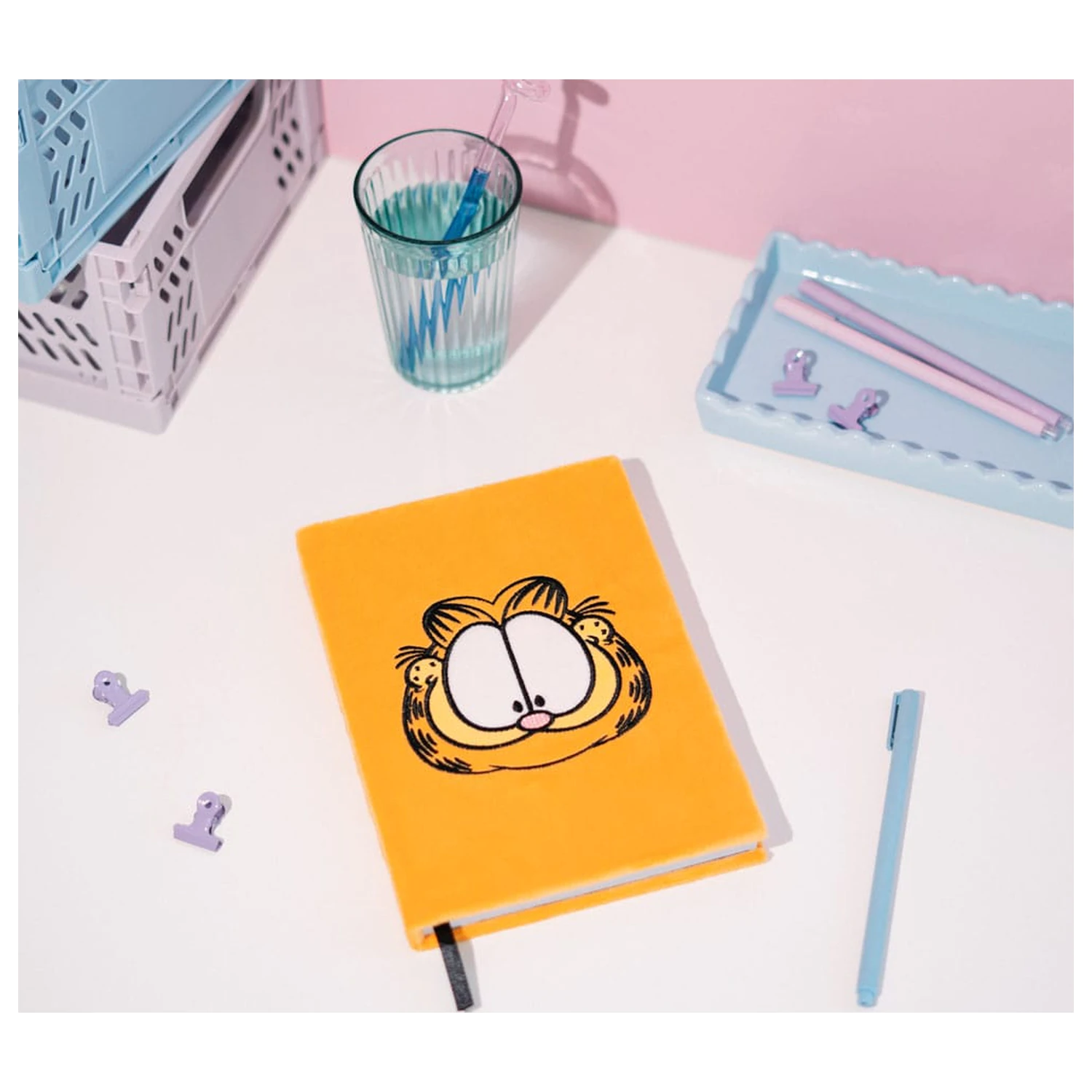 Garfield A5 premium plišana bilježnica fotografija proizvoda