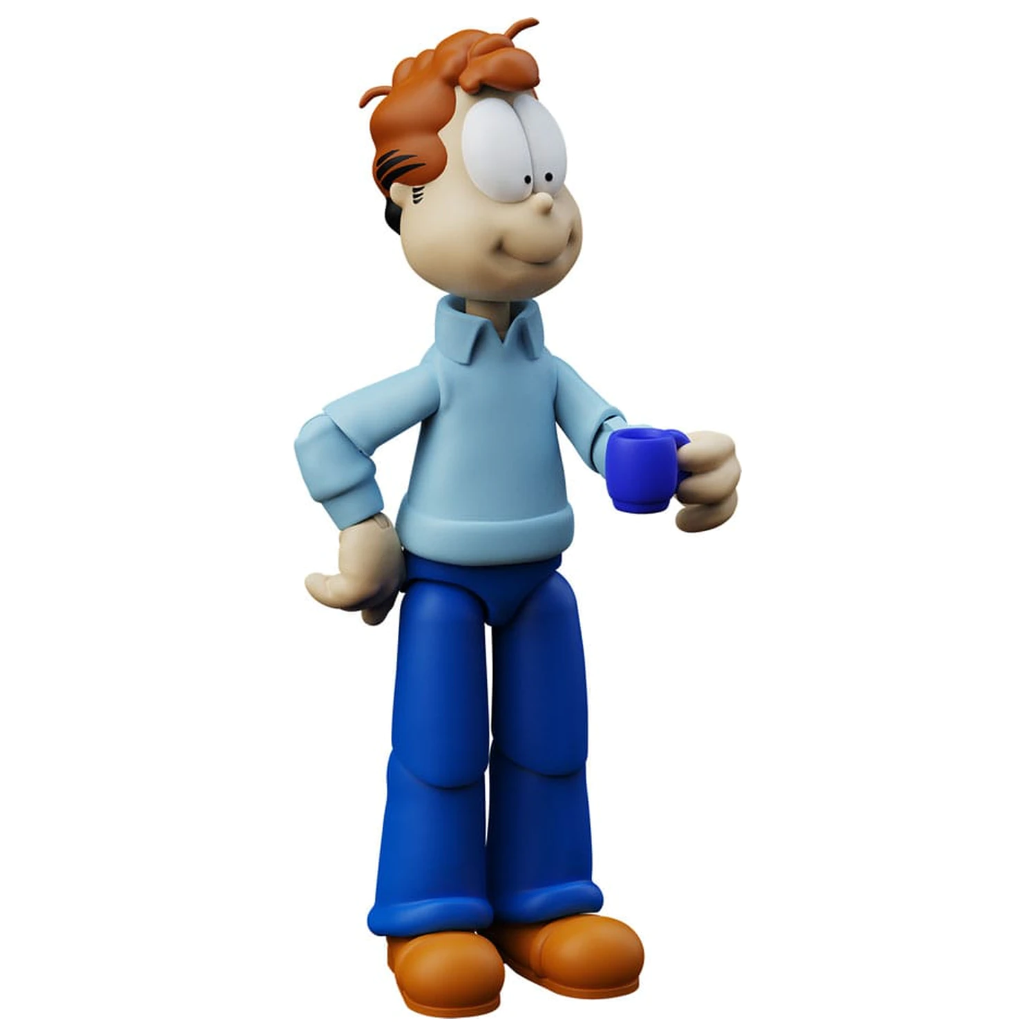 Garfield Akcijska figura Jon Arbuckle Deluxe Edition 19 cm fotografija proizvoda