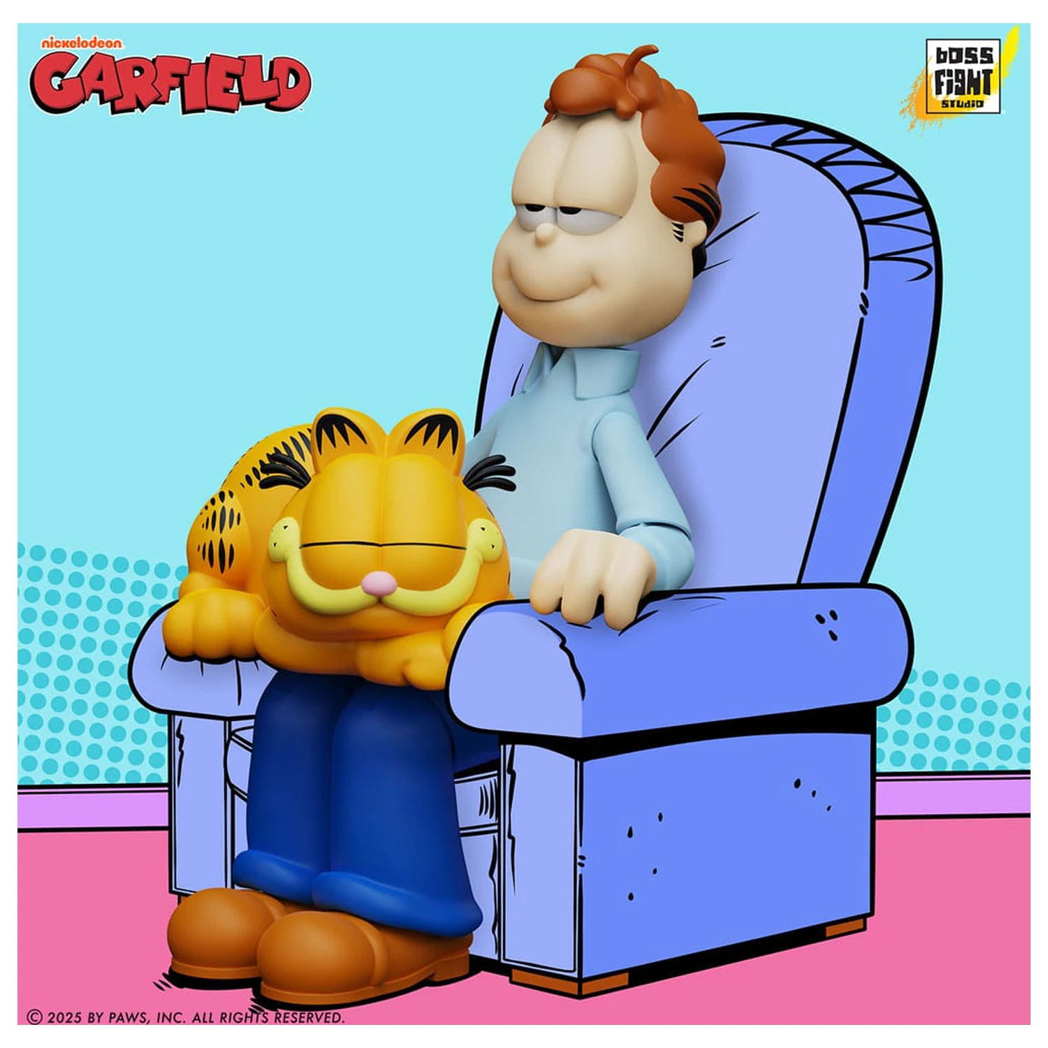 Garfield Akcijska figura Jon Arbuckle Deluxe Edition 19 cm fotografija proizvoda