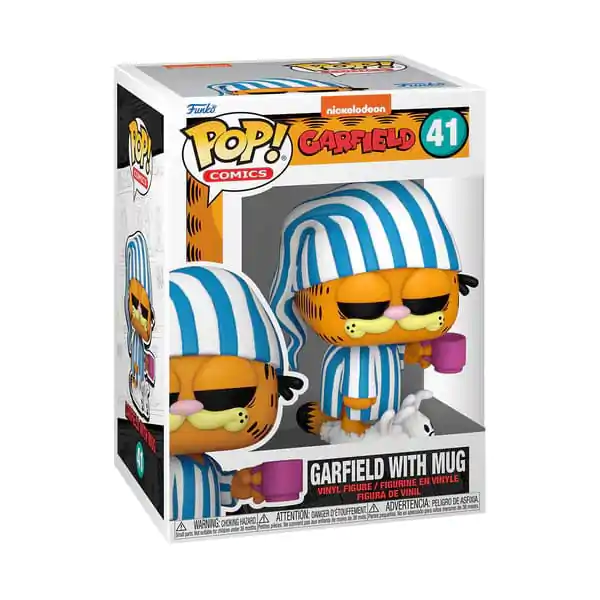 Garfield Funko POP! Comics Vinilna Figura Garfield s Šalicom 9 cm fotografija proizvoda