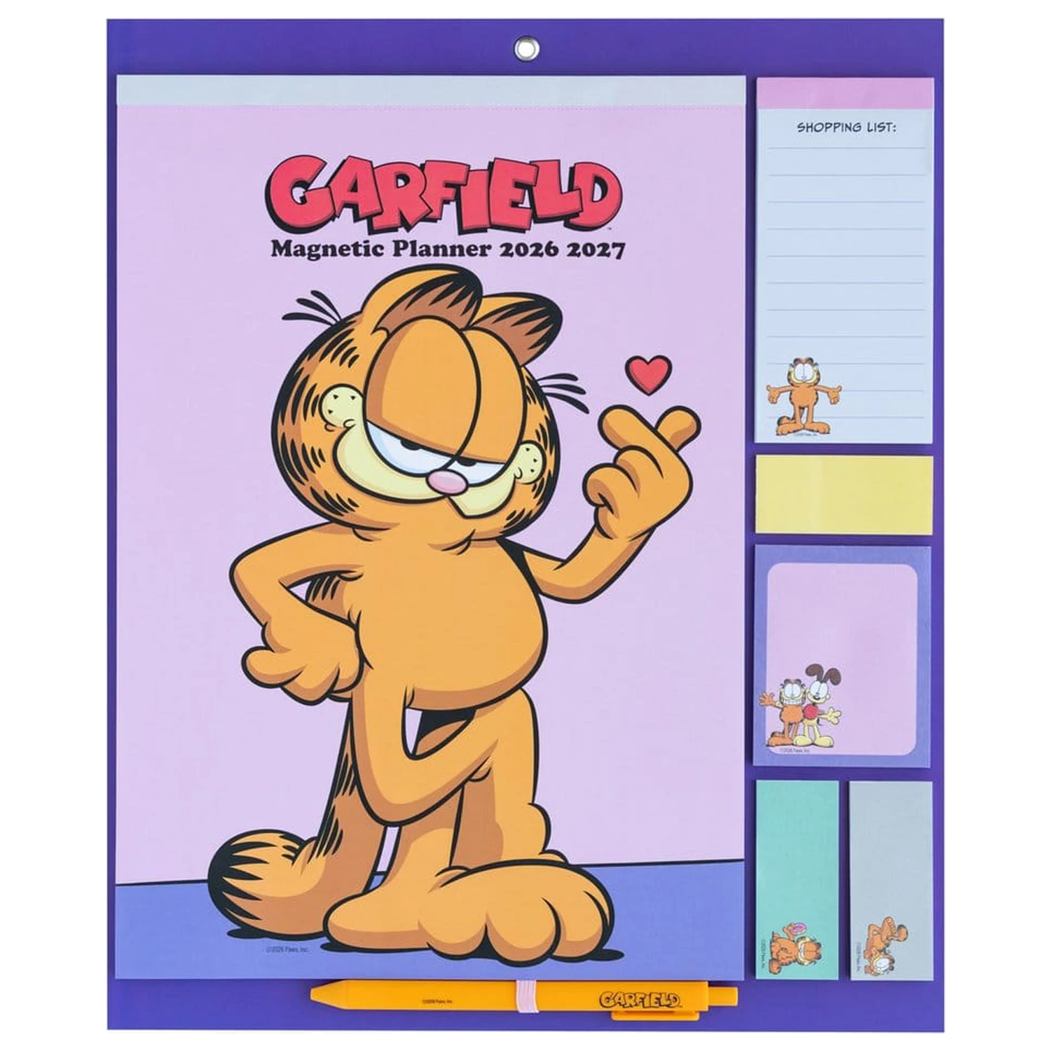 Garfield magnetski planer 2026./27. 30 x 35 cm fotografija proizvoda