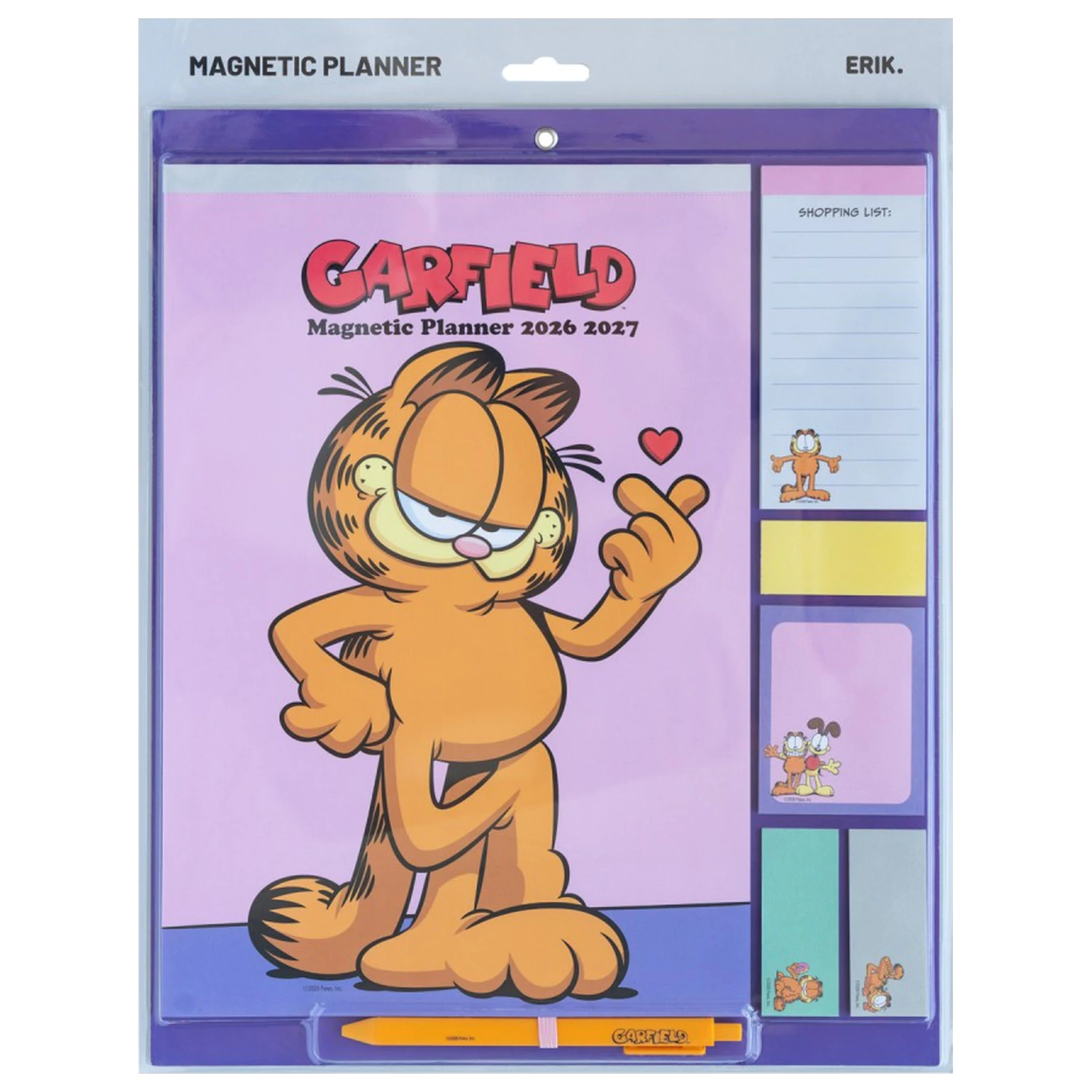 Garfield magnetski planer 2026./27. 30 x 35 cm fotografija proizvoda