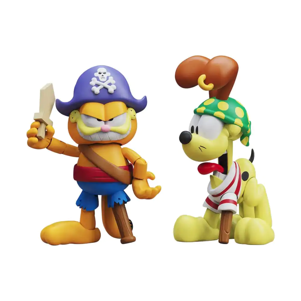 Garfield akcijske figure set od 2 Pirate Garfield i Pirate Odie fotografija proizvoda