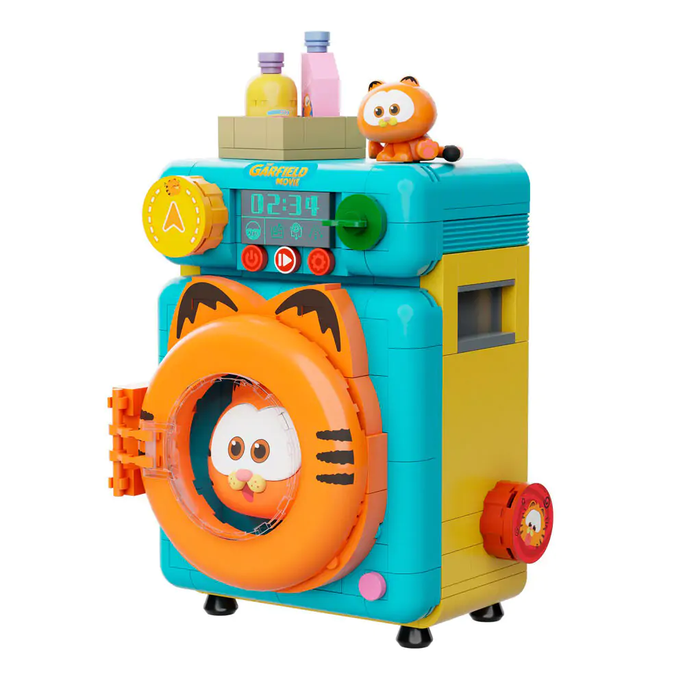 Garfield the Movie Fantastic Machines Perilica Rublja Konstrukcijski Set 284kom fotografija proizvoda