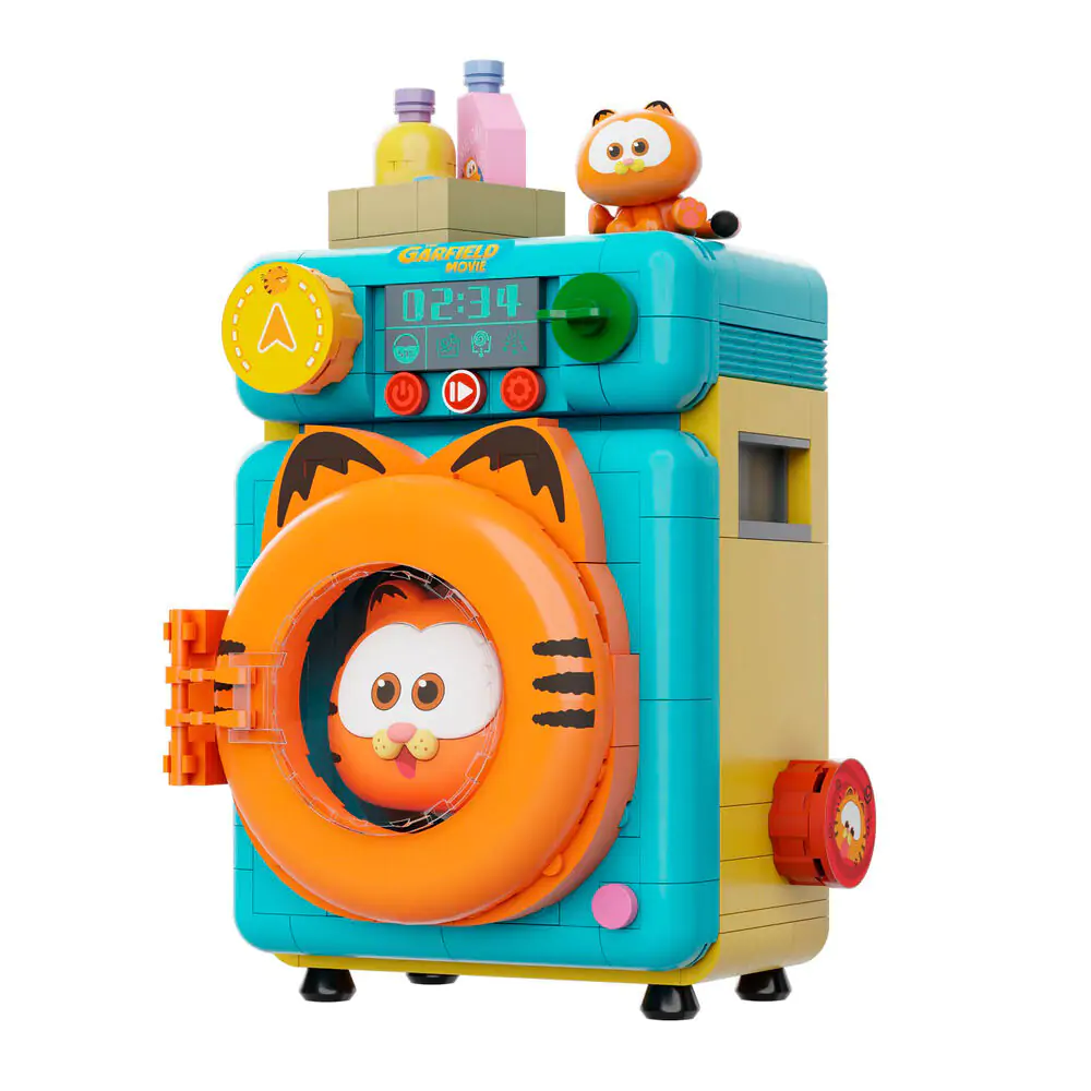 Garfield the Movie Fantastic Machines Perilica Rublja Konstrukcijski Set 284kom fotografija proizvoda