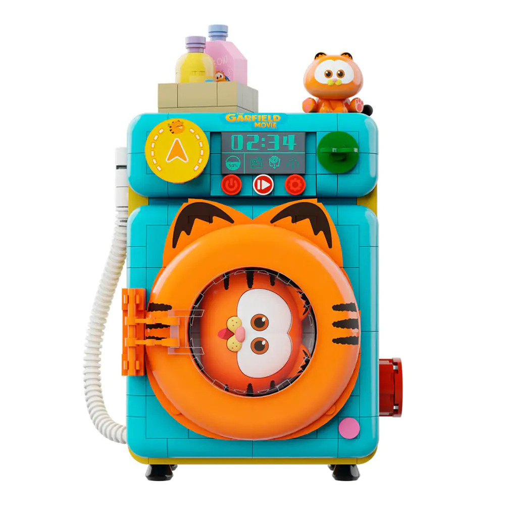 Garfield the Movie Fantastic Machines Perilica Rublja Konstrukcijski Set 284kom fotografija proizvoda
