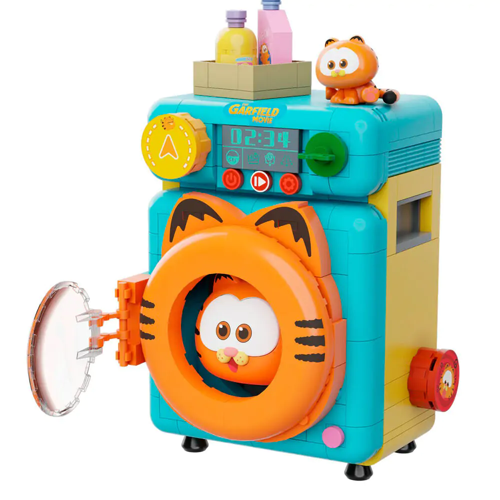 Garfield the Movie Fantastic Machines Perilica Rublja Konstrukcijski Set 284kom fotografija proizvoda