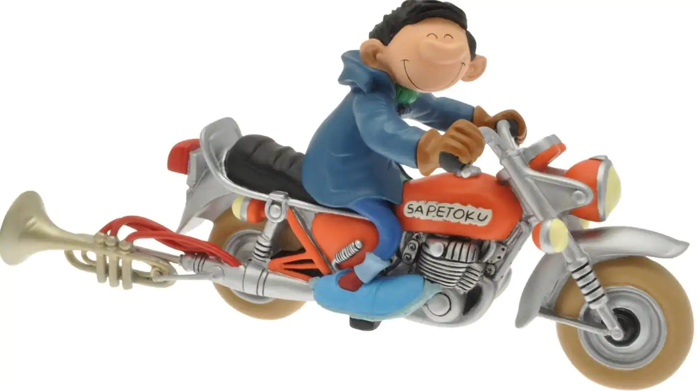 Gaston: Gaston on Bike statua fotografija proizvoda