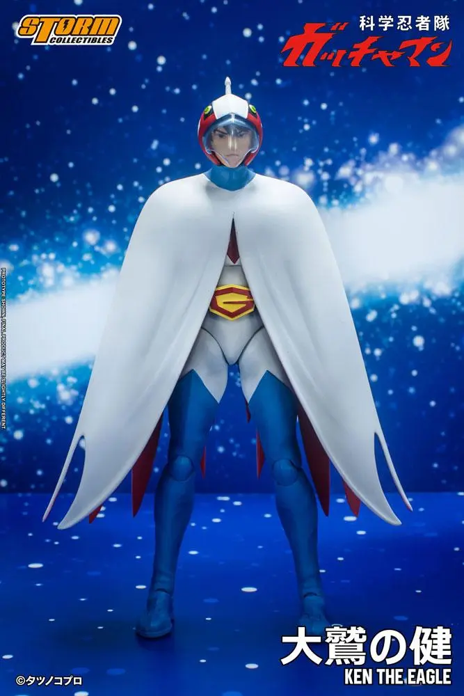 Gatchaman Action Figure 1/12 Ken the Eagle 18 cm Figura fotografija proizvoda