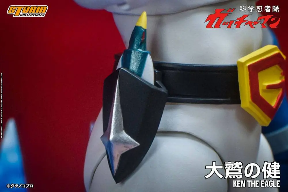Gatchaman Action Figure 1/12 Ken the Eagle 18 cm Figura fotografija proizvoda