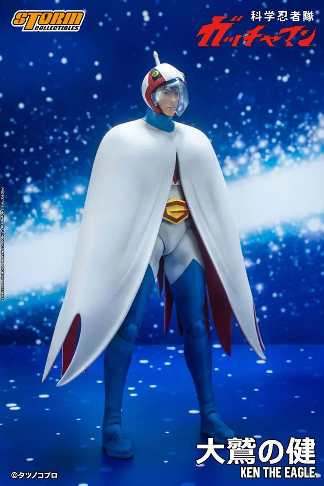 Gatchaman Action Figure 1/12 Ken the Eagle 18 cm Figura fotografija proizvoda