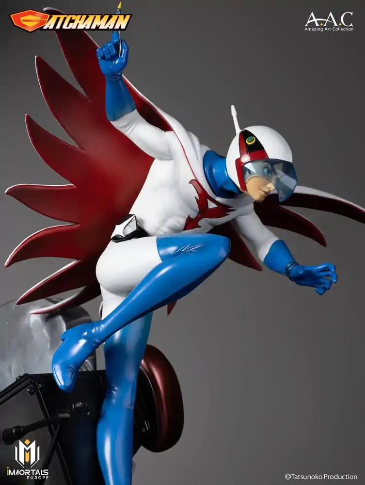 Gatchaman Amazing Art Collection Kip Ken the Eagle, The Leader of the Science Ninja Team 34 cm fotografija proizvoda