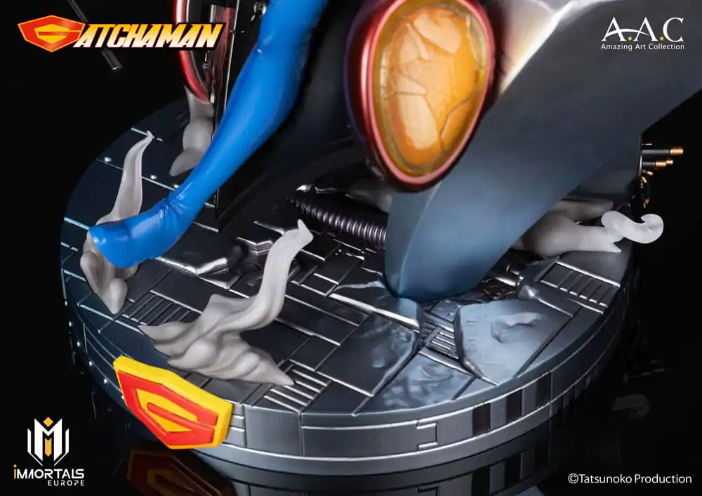Gatchaman Amazing Art Collection Kip Ken the Eagle, The Leader of the Science Ninja Team 34 cm fotografija proizvoda