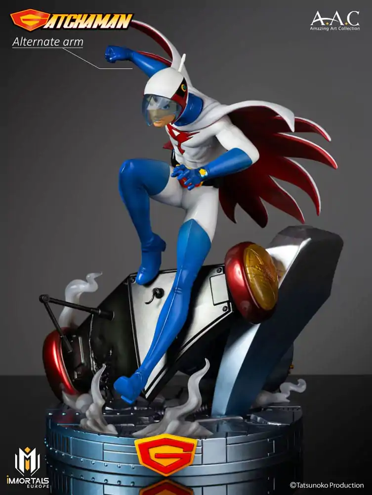 Gatchaman Amazing Art Collection Kip Ken the Eagle, The Leader of the Science Ninja Team 34 cm fotografija proizvoda