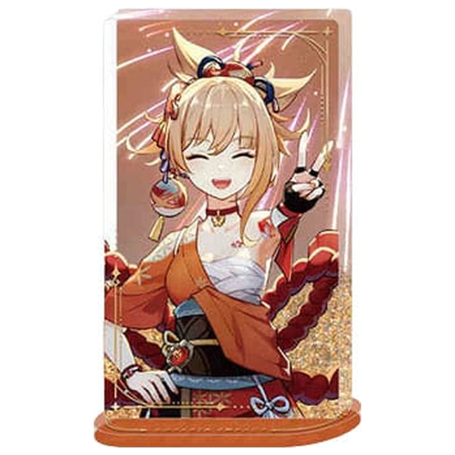 Genshin Impact Akrilni Ornament sa šljokicama: Yoimiya 11 cm fotografija proizvoda